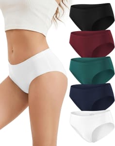 Cevapro No VPL Seamless Low-Rise Women's Underwear 5-Pack