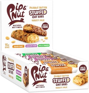 Pip & Nut Peanut Butter Stuffed Oat Bars 15x48g