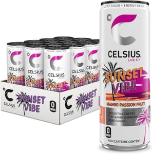 CELSIUS Sparkling Sunset Vibe Energy Drink 335ml (12 Pack)