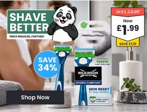 Wilkinson Sword Hydro Razor & Sensitive After Shave Lotion Now £1.99 Each