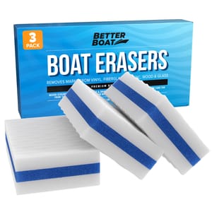 Boat Scuff Erasers for Vinyl, Pontoon and Jon Boats