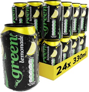 Green Lemonade: Low-Cal Sparkling Lemon with 7% Natural Juice - £9.41 S&S