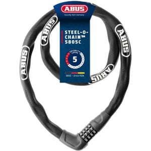 ABUS Steel-O-Chain 5805C, 5mm Chain, Combination Lock, Security Level 4