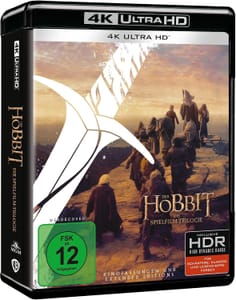 Der Hobbit: Die Spielfilmtrilogie Extended Edition 4K Blu-Ray