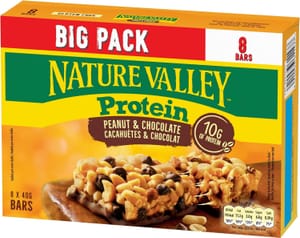 Nature Valley Protein Peanut & Chocolate Cereal Bars, 8x40 G - £4.73 S&S