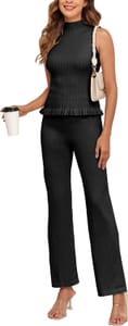 Famulily Womens Lounge Set Kintted Outfits