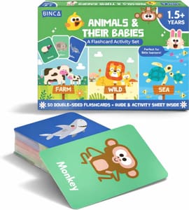 Animal Flash Cards for Toddlers 14 Montessori Matching Game