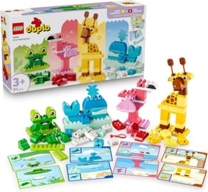 LEGO DUPLO Animal Sorting Game for Toddlers - Educational Shapes