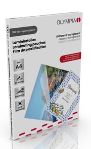 Olympia 9178 Laminating Film DIN A4 80 Micron