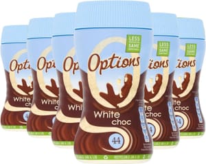 Options White Chocolate Drink, 6 X 220g - £12.83 S&S Voucher