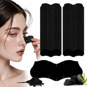 Charcoal Pore Strips, 80 Pcs, Blackhead Remover