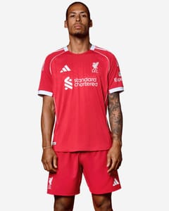 LFC Adidas Men's 25/26 Authentic Home Jersey