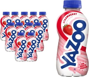 YAZOO Strawberry Milkshake, 300 Ml (Pack of 12) - £7.41 S&S