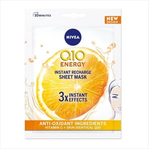 NIVEA Q10+C Anti-Wrinkle Sheet Mask - £1.60 S&S Voucher