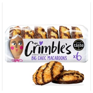 DEAL STACK - Crimble's Chocolate Macaroons Gluten Free 6pk - £1.16 S&S Voucher