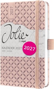 Sigel Jolie 2027 Weekly Planner A6, Hard Cover
