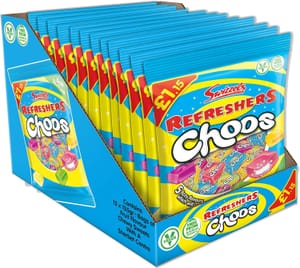 Swizzels Refreshers Choos, Individually Wrapped Sweets, 12x115g - £8.50 S&S