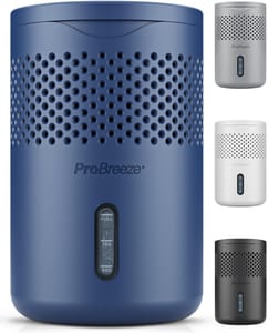 Pro Breeze Osmo Dehumidifier - Silent, Refillable Moisture Absorber, Blue