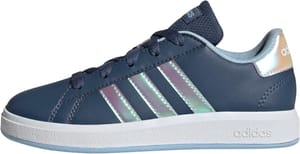 Adidas Grand Court Kids Lace Shoes, Preloved Ink/Cloud White UK11.5