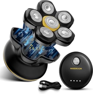 MAXGROOM 6D Head Shaver for Bald Men IPX7 Waterproof