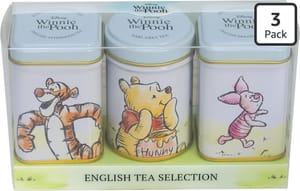 New English Teas Winnie the Pooh & Friends 3x Mini Tea Tins (£2.85/£2.55 S&S)