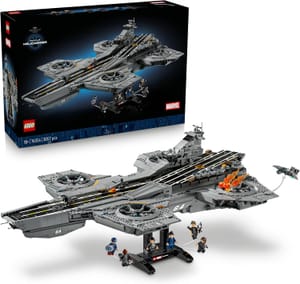 LEGO Marvel S.H.I.E.L.D. Helicarrier Aircraft Carrier Model Kit