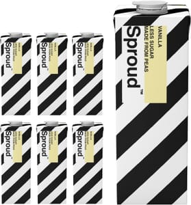 SPROUD Vegan Pea Protein Milk, Vanilla, Pack of 6 - £8.91 S&S