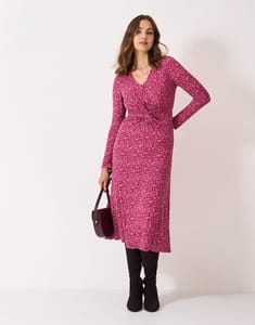 Twist Long Sleeve Dress