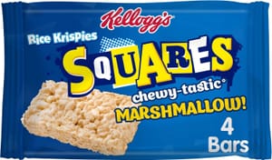 Rice Krispies Squares Marshmallow Snack Bars 4 X 28g - £1.67 S&S Voucher
