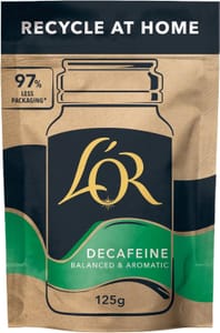 LOR Decaf Instant Coffee Refill 125 G - £4.99 S&S