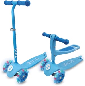 Zinc 3-in-1 Kids Scooter, Ages 1+, Blue