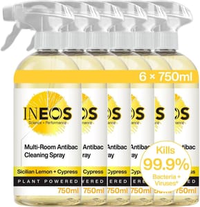 INEOS Antibac Spray, Multi-Room, Scilian Lemon, 750ml X6 - £11.11 S&S