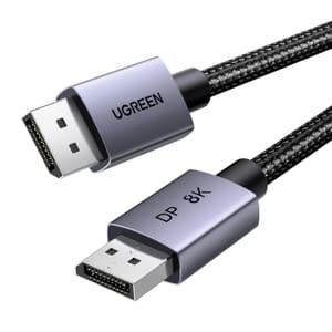 UGREEN DisplayPort Cable 8K@60Hz 2M [VESA Certified] Braided DP 1.4 Display