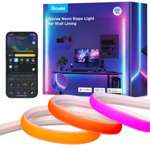 Govee RGBIC Neon LED Strip Light for Skirting Board, 3M