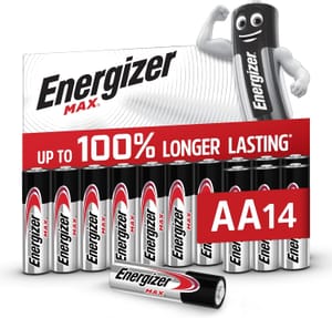 Energizer Max AA Batteries (14-Pack) 1.5V Alkaline - £6.05 S&S