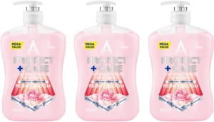 Astonish Protect & Care Hand Wash Soap Peony Bloom 3x600ml - £2.85 S&S