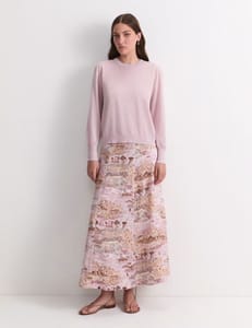 Sparkly Crew Neck Relaxed Jumper