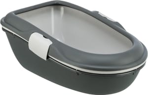Trixie 40154 Berto Litter Tray with Rim, Sieve, Easy Click