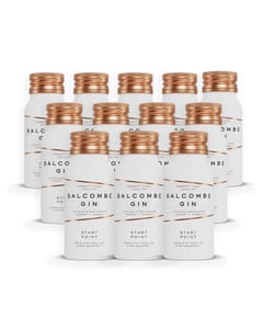 Salcombe Gin Start Point Miniatures 12x5cl, Citrus-Led London Dry