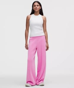 Softstreme Pintuck High-Rise Wide-Leg Pant Regular