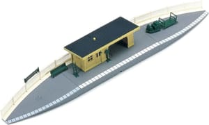 Hornby R590 OO Gauge Station Halt, Model Railway Scenery, Grey