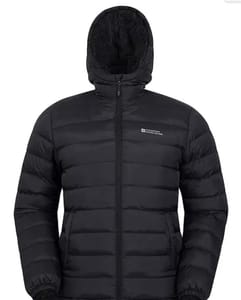 Mountain Warehouse Mens Seasons Faux Fur Lined Padded Jacket