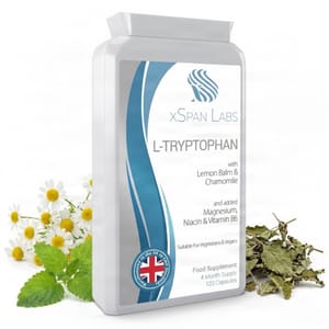 xSpan L-Tryptophan Sleep Complex with Lemon Balm Chamomile - £5.98 S&S Voucher
