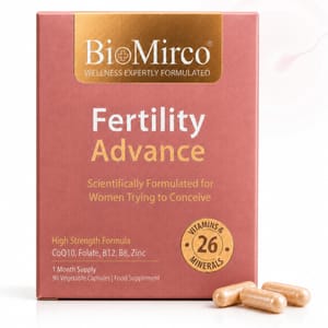Fertility Vitamins for Women with CoQ10 300mg, Methylfolate - £24.30 S&S Voucher