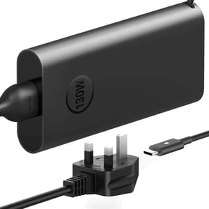 130W USB-C Laptop Charger for Dell XPS, Latitude, Precision