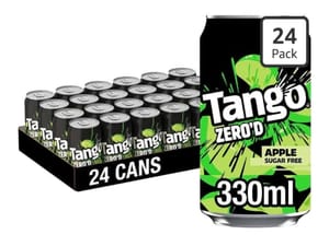 Tango Apple Sugar Free | 330ml Can | 24 Pack