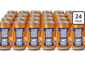 IRN-BRU Carbonated Soft Drink, 24 Pack, 330ml Cans
