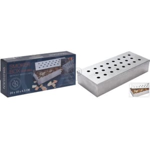 Silver Stainless Steel Smoker Box