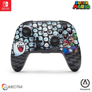 PowerA Enhanced Wireless Controller for Nintendo Switch with Mario Peek-a-Boo