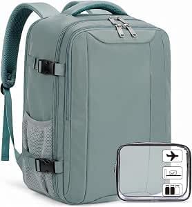 Xkdoai Ryanair Cabin Bag 40x30x20 with TSA Clear Bag
